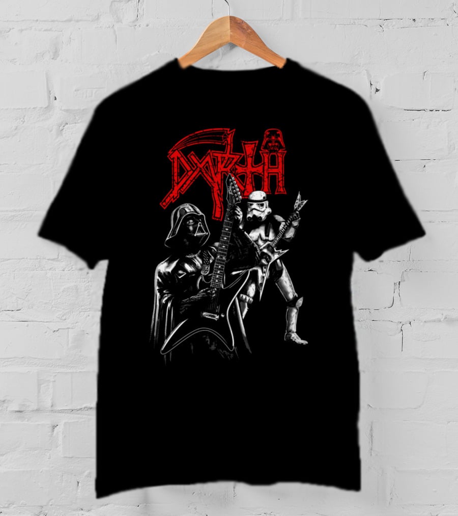 Darth Vader Star Wars Sith Rock Band Guitar Stormtrooper T-Shirt