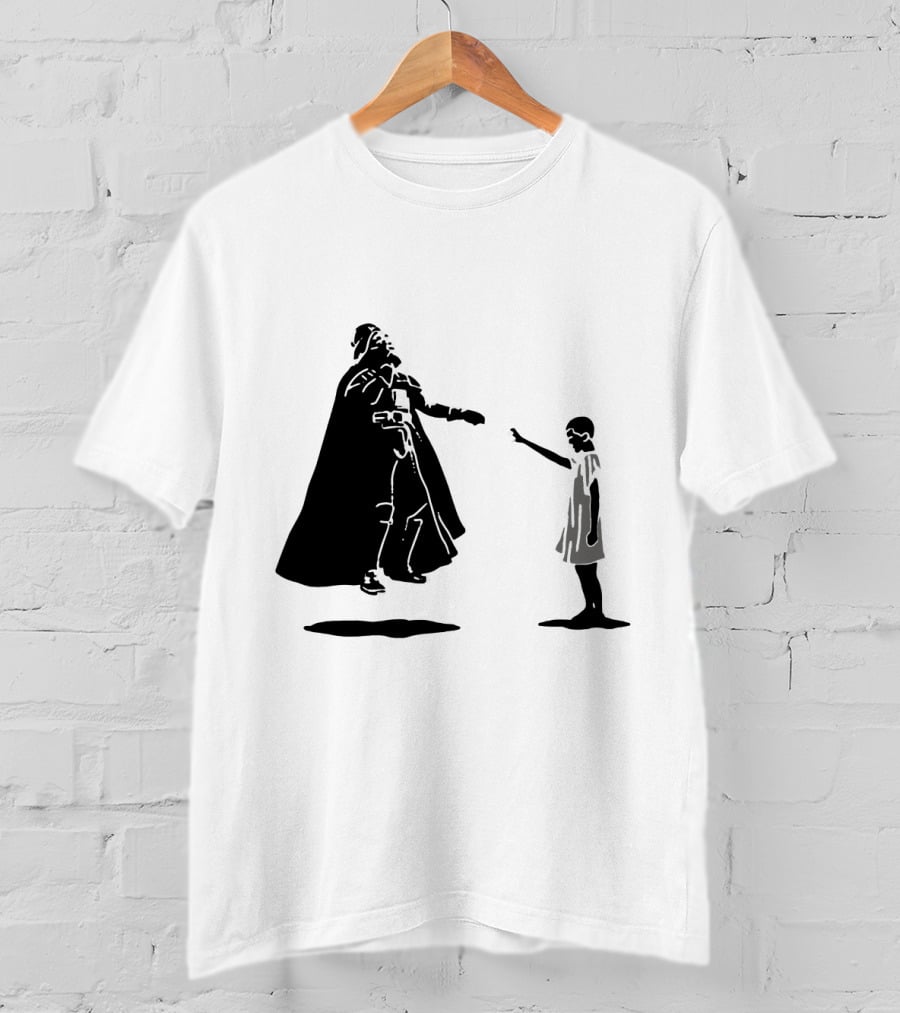 Eleven Versus Darth Vader Showdown Star Wars T-Shirt
