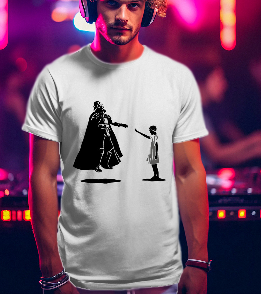 Eleven Versus Darth Vader Showdown Star Wars T-Shirt
