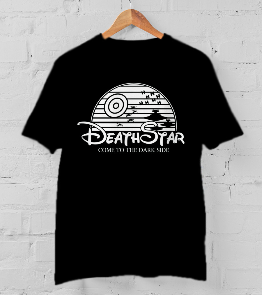 Classic Death Star Come To The Dark Side Disney Moon Star Wars T-Shirt