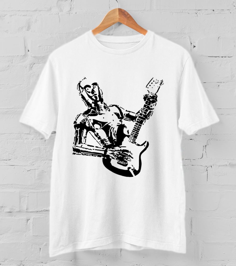 C 3PO Guitar Playing Droids Star Wars T-Shirt