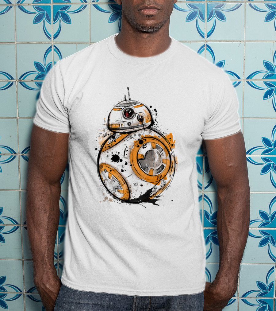 Ink Tattoo Inspired BB-8 Droids Star Wars T-Shirt