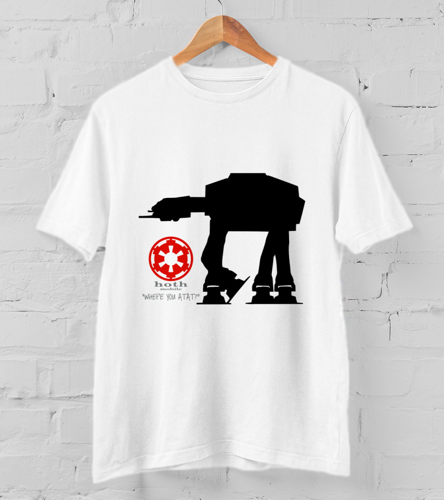 Hoth Mobile Whepe You AT-AT? Star Wars Droids T-Shirt