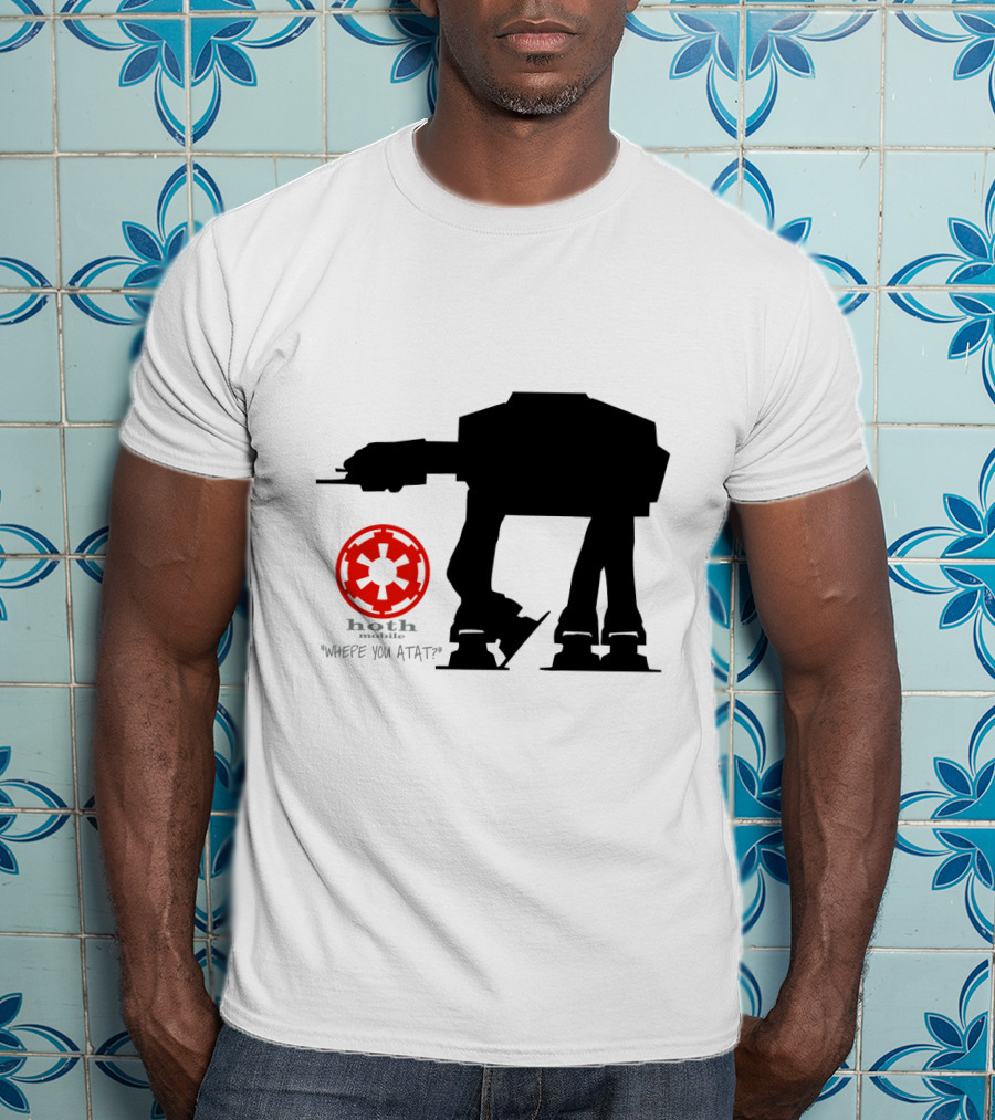 Hoth Mobile Whepe You AT-AT? Star Wars Droids T-Shirt