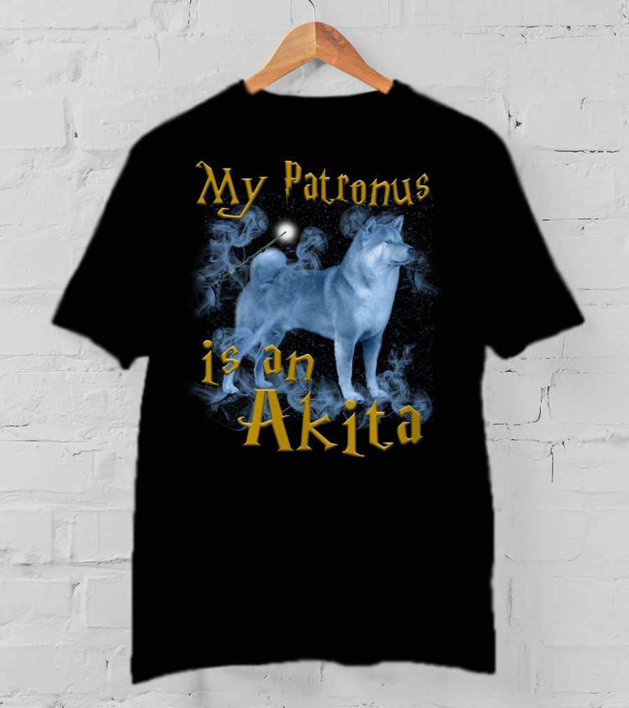 My Patronus Is An Akita T-Shirt