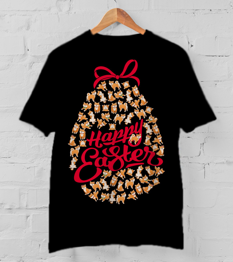 Happy Easter Corgi Egg T-Shirt