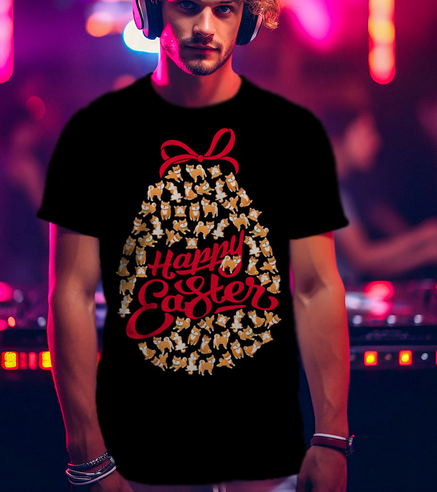 Happy Easter Corgi Egg T-Shirt