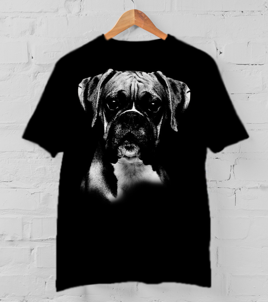 Boxer Dog Portrait Close-Up T-Shirt