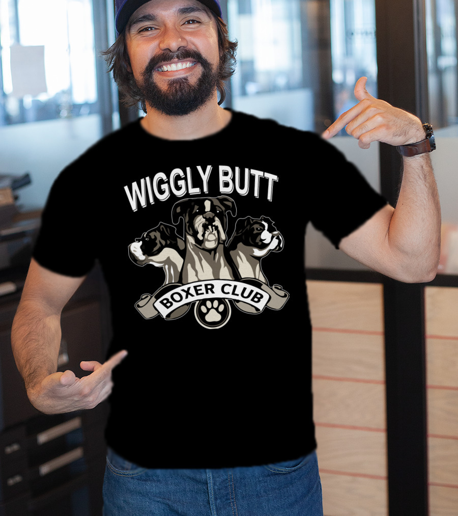 Wiggly Butt Boxer Club Paw Trio T-Shirt