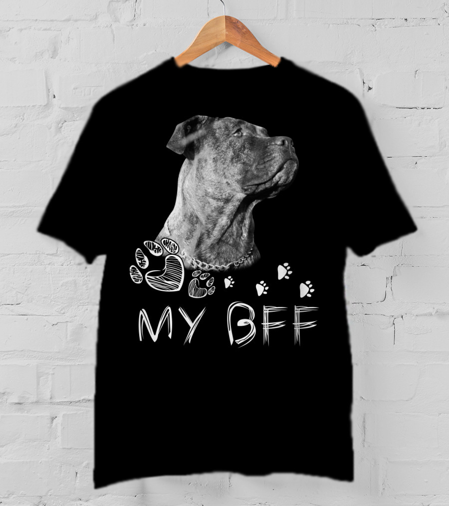 Cane Corso My BFF Paw Prints T-Shirt
