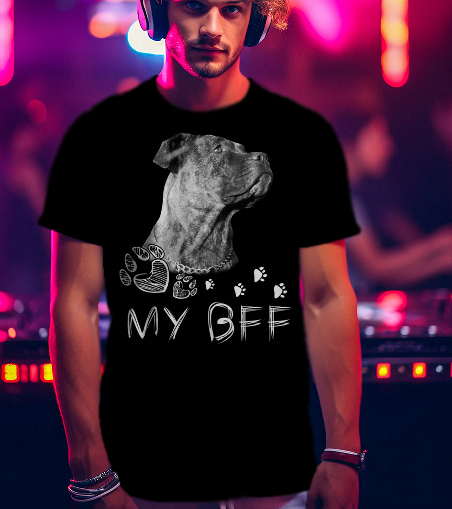 Cane Corso My BFF Paw Prints T-Shirt