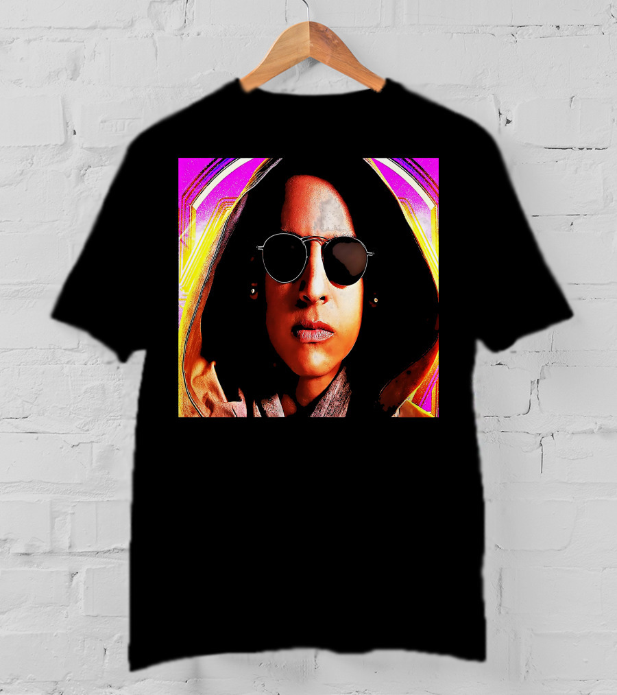 Papa Yankee Retro Neon Sunglasses T-Shirt