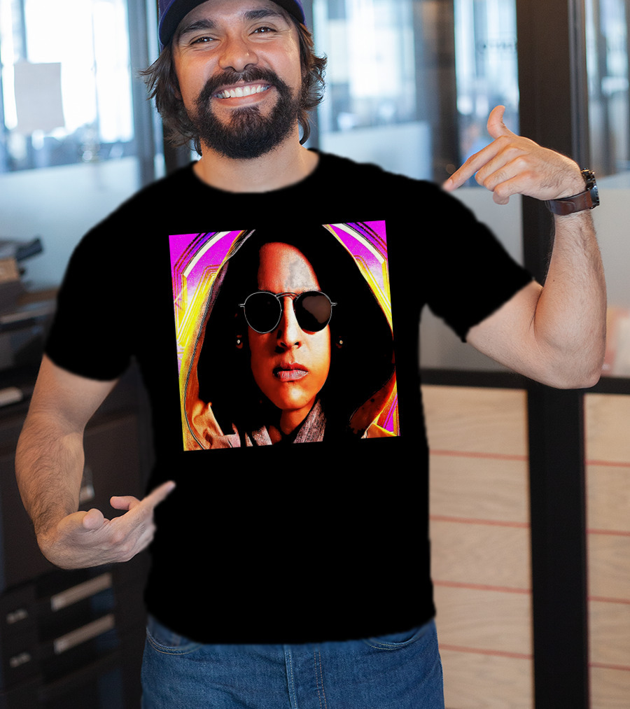 Papa Yankee Retro Neon Sunglasses T-Shirt