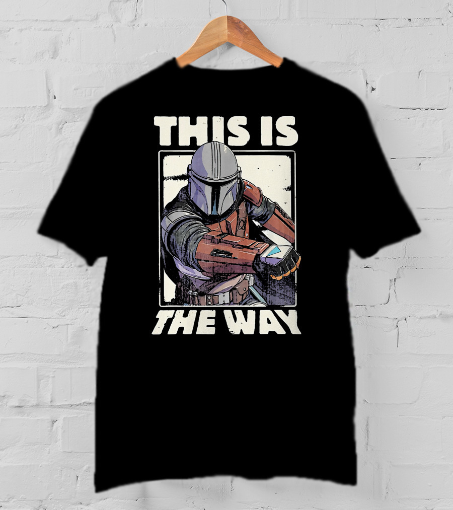 This Is The Way Mandalorian Warrior Emblem T-Shirt