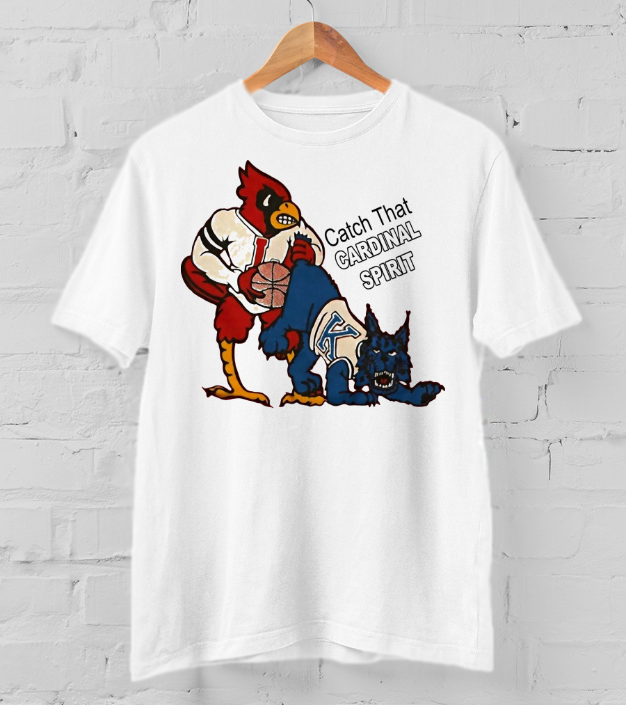 Catch That Cardinal Spirit Arizona Dominates Kentucky Basketball T-Shirt