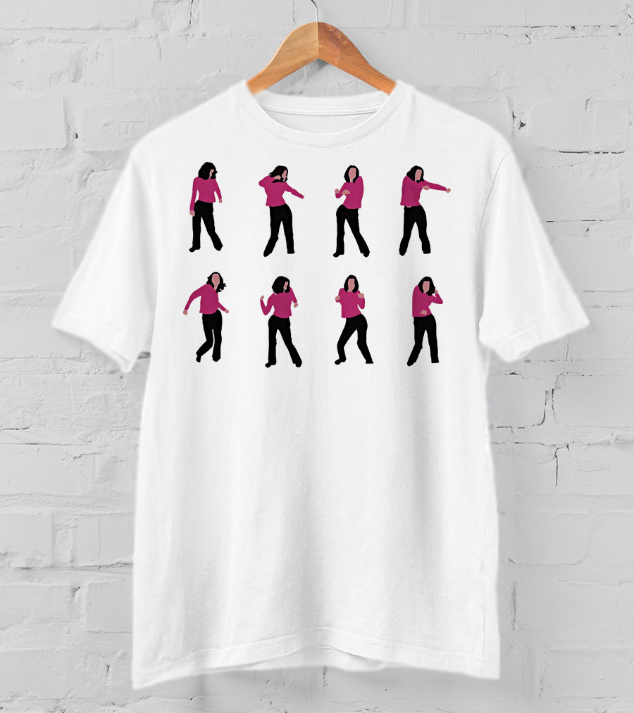 Monica Dancing Moves Friends TV Show T-Shirt