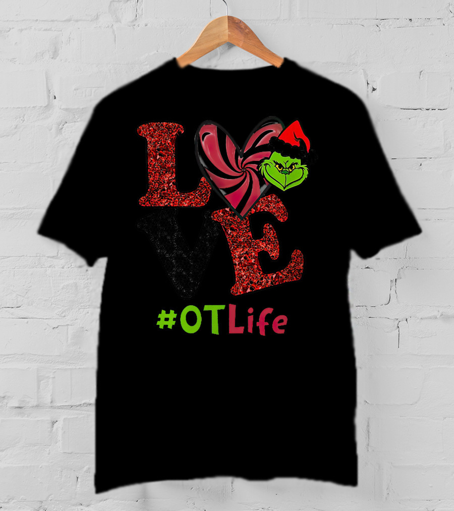 Love Grinch Heart #OTLife T-Shirt