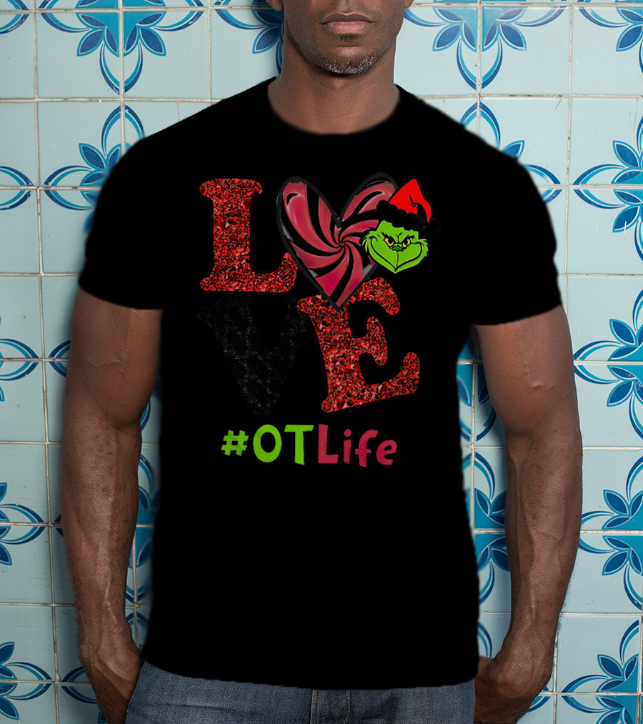 Love Grinch Heart #OTLife T-Shirt