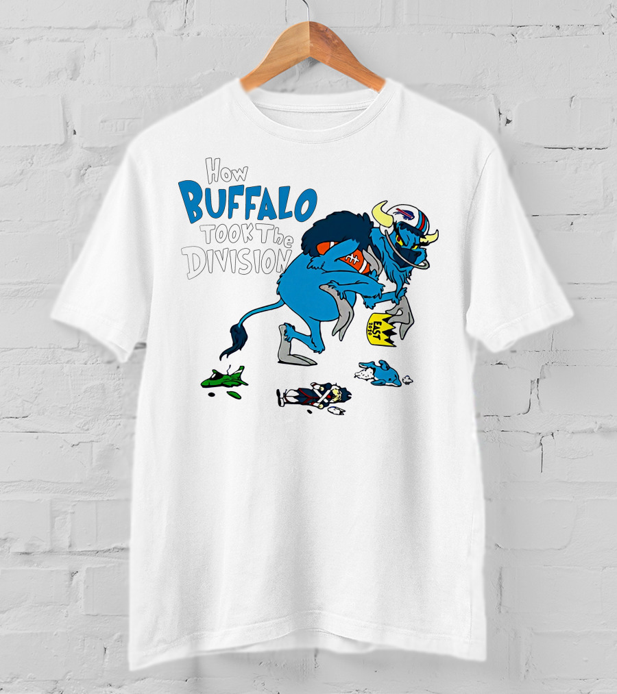 Buffalo Bills Took The Division With AFC East Crown Victory T-Shirt