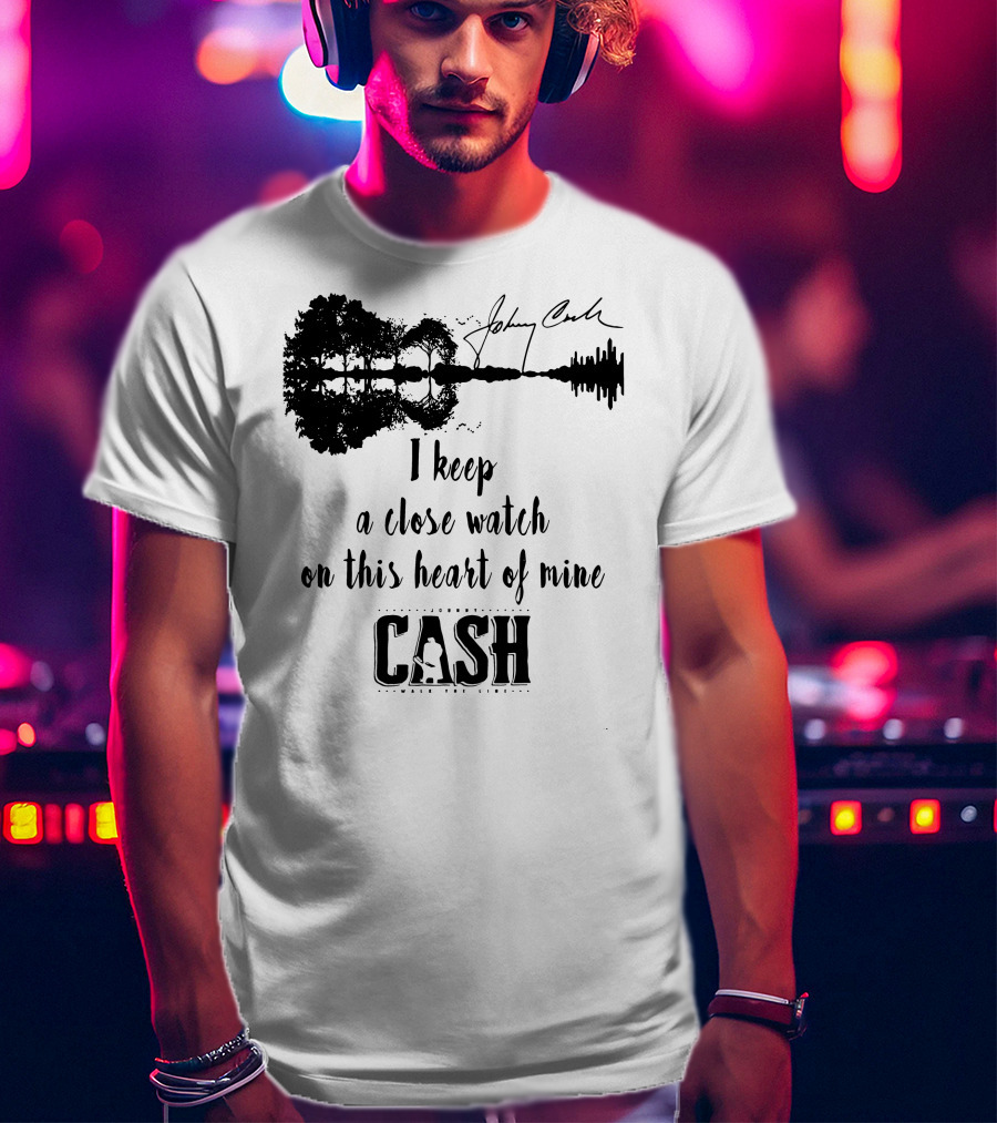 Johnny Cash I Keep A Close Watch On This Heart Of Mine T-Shirt