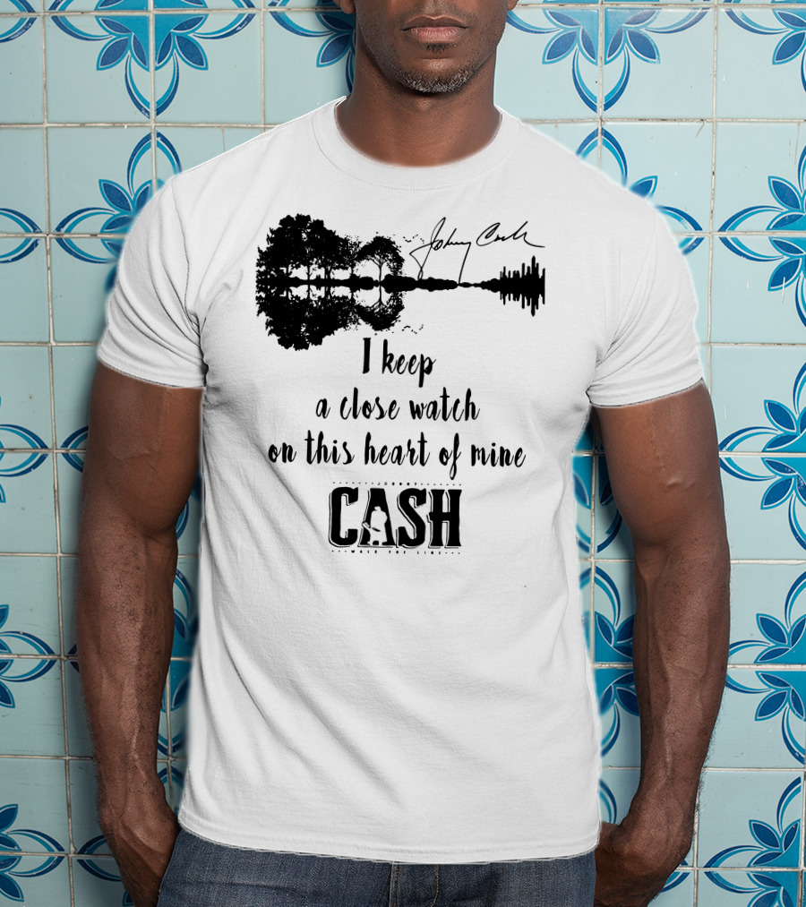 Johnny Cash I Keep A Close Watch On This Heart Of Mine T-Shirt