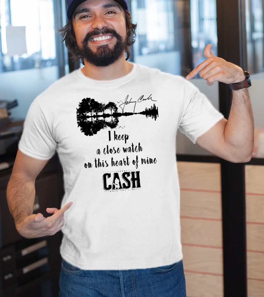 Johnny Cash I Keep A Close Watch On This Heart Of Mine T-Shirt