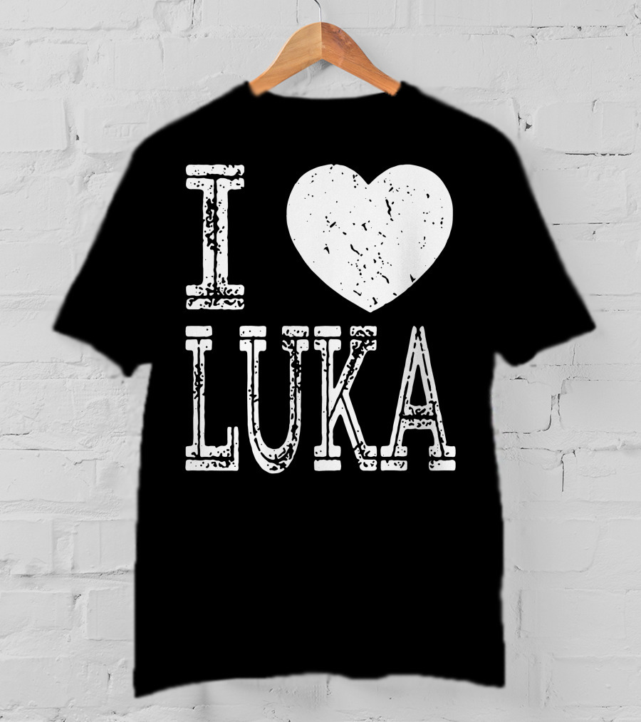 I Love Luka Basketball NFL T-Shirt