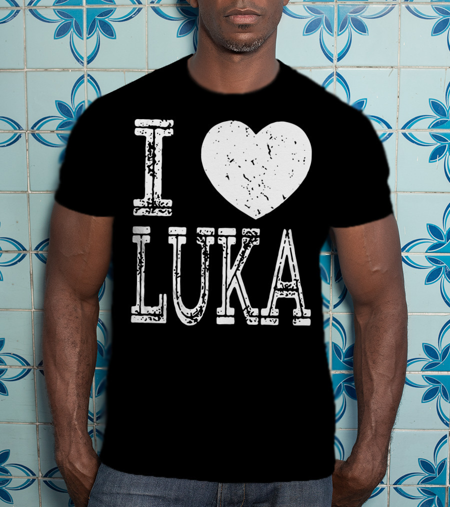 I Love Luka Basketball NFL T-Shirt