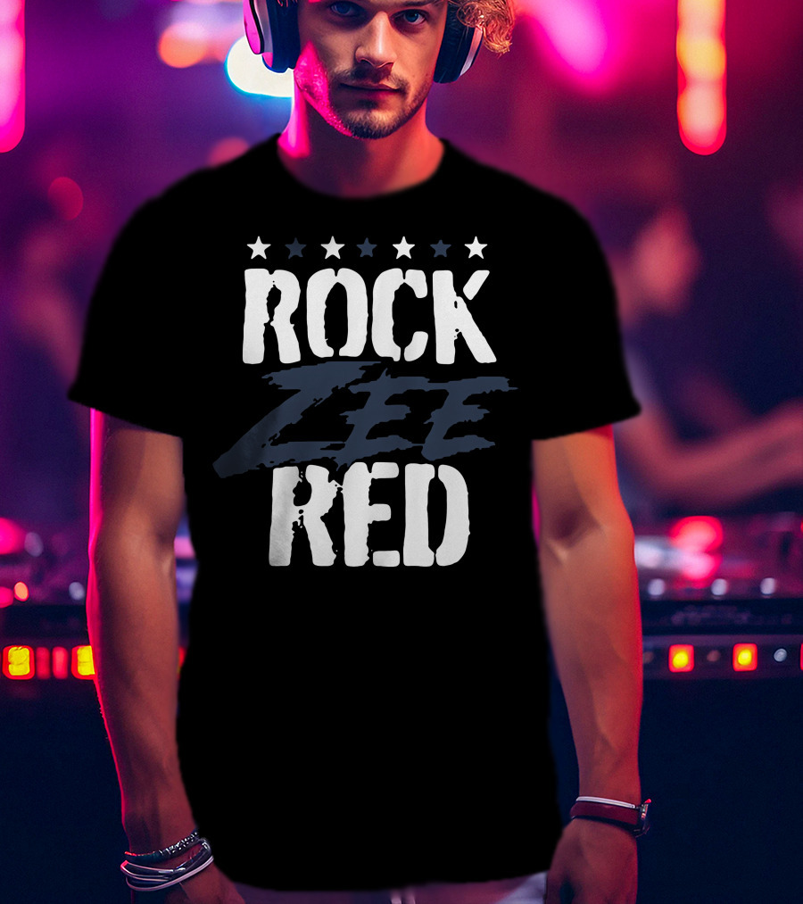 Rock Zee Red Stars T-Shirt