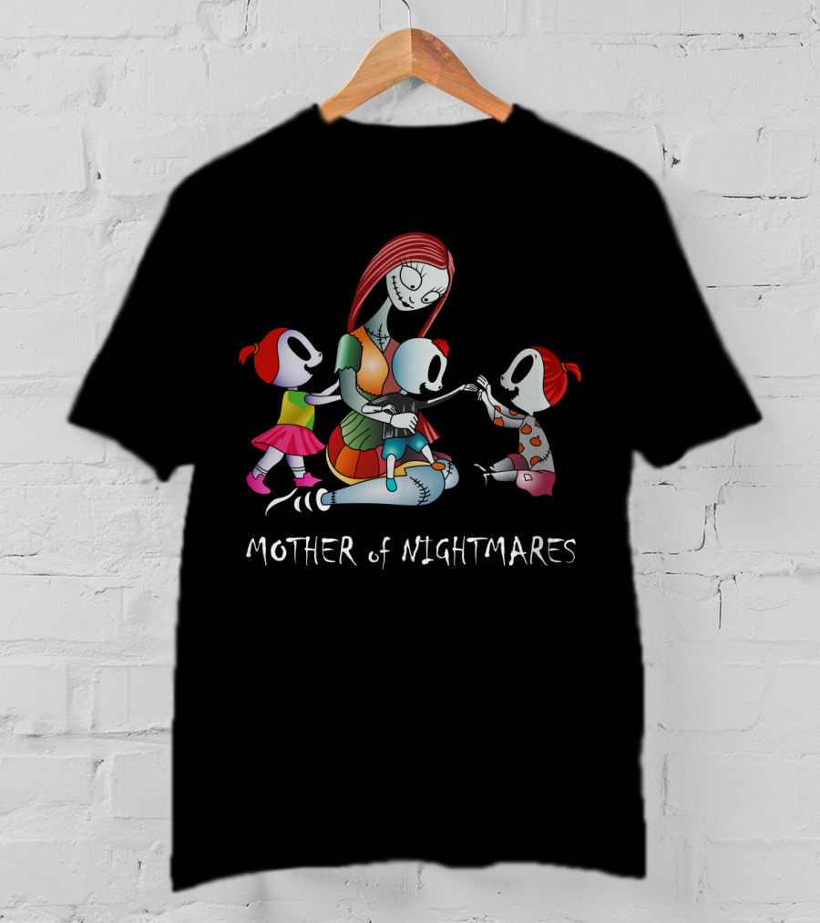 Mother Of Nightmares Family Halloween Skeleton Characters T-Shirt