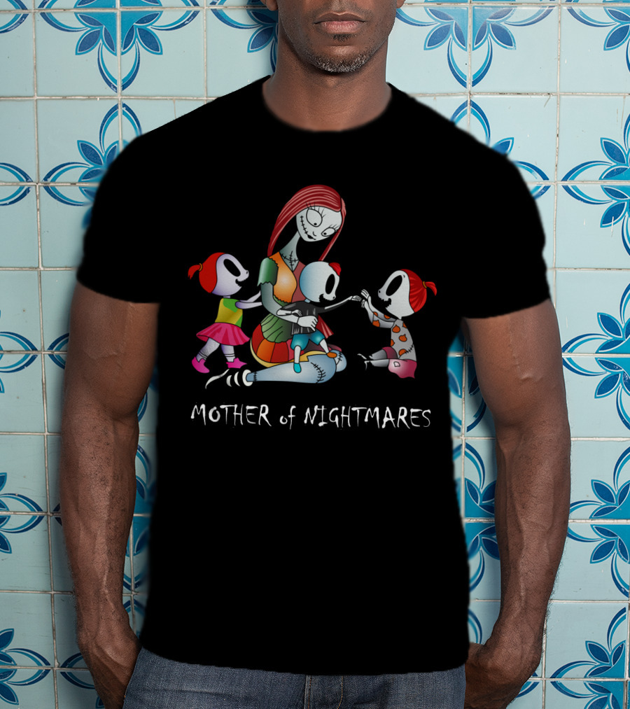 Mother Of Nightmares Family Halloween Skeleton Characters T-Shirt