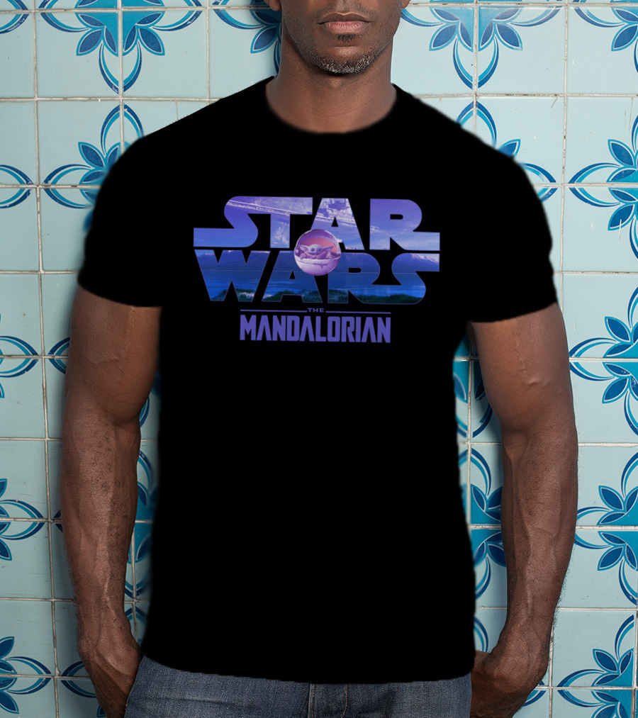 Star Wars The Mandalorian With The Child T-Shirt