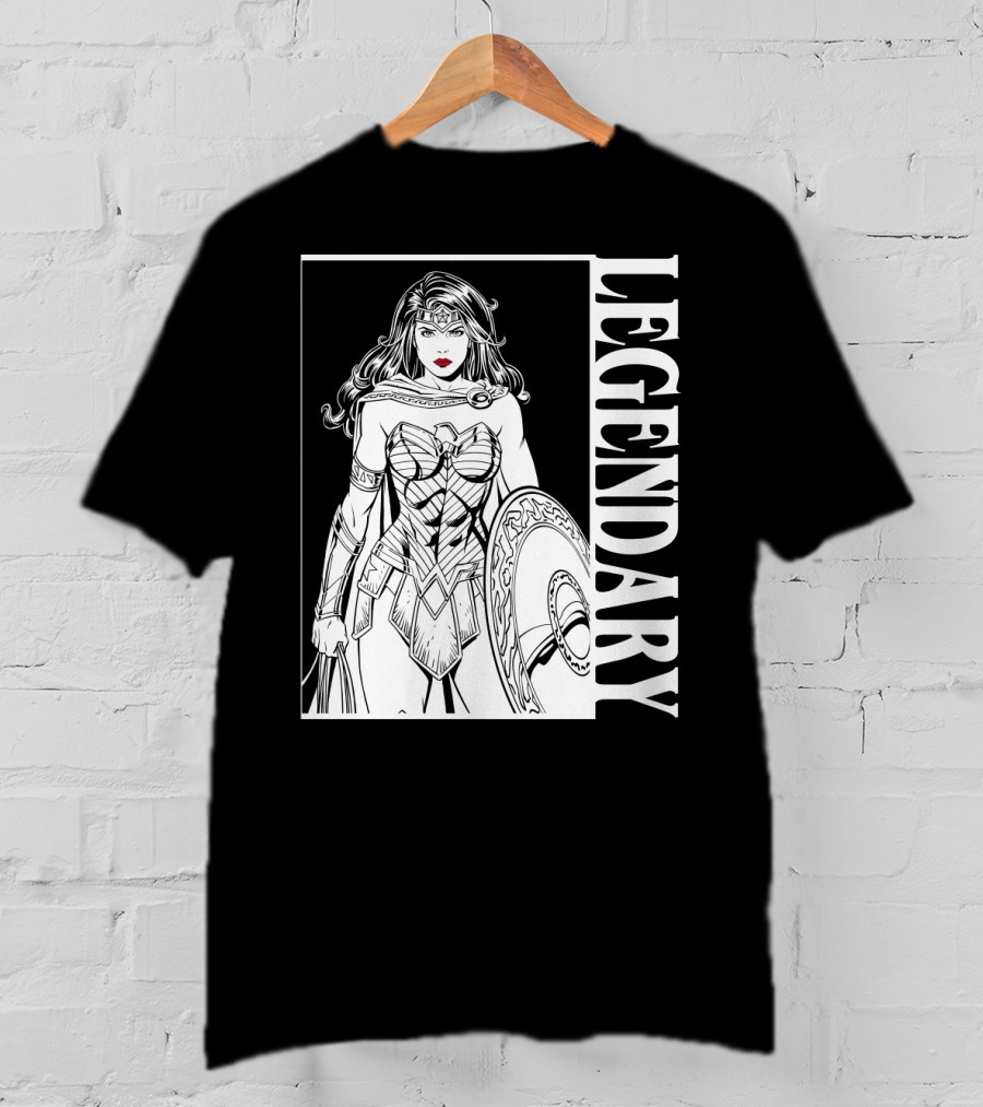 Wonder Woman Legendary Heroic Warrior T-Shirt
