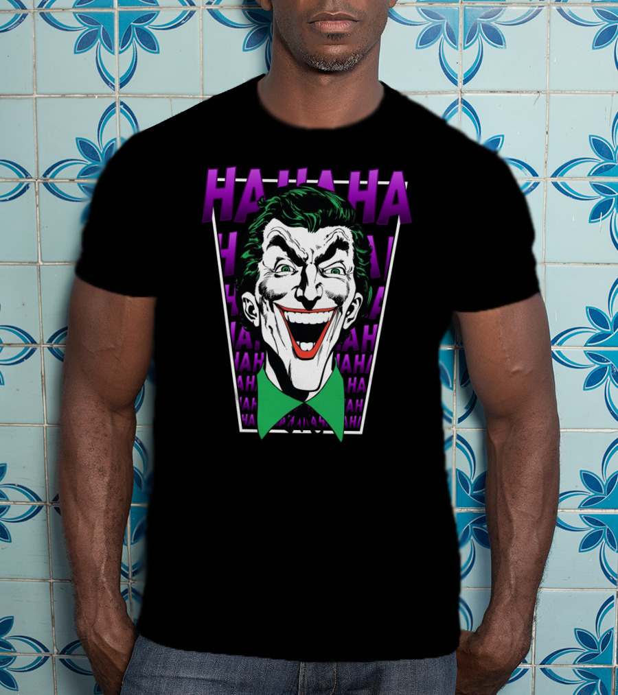 The Joker Hahaha Iconic Laugh T-Shirt