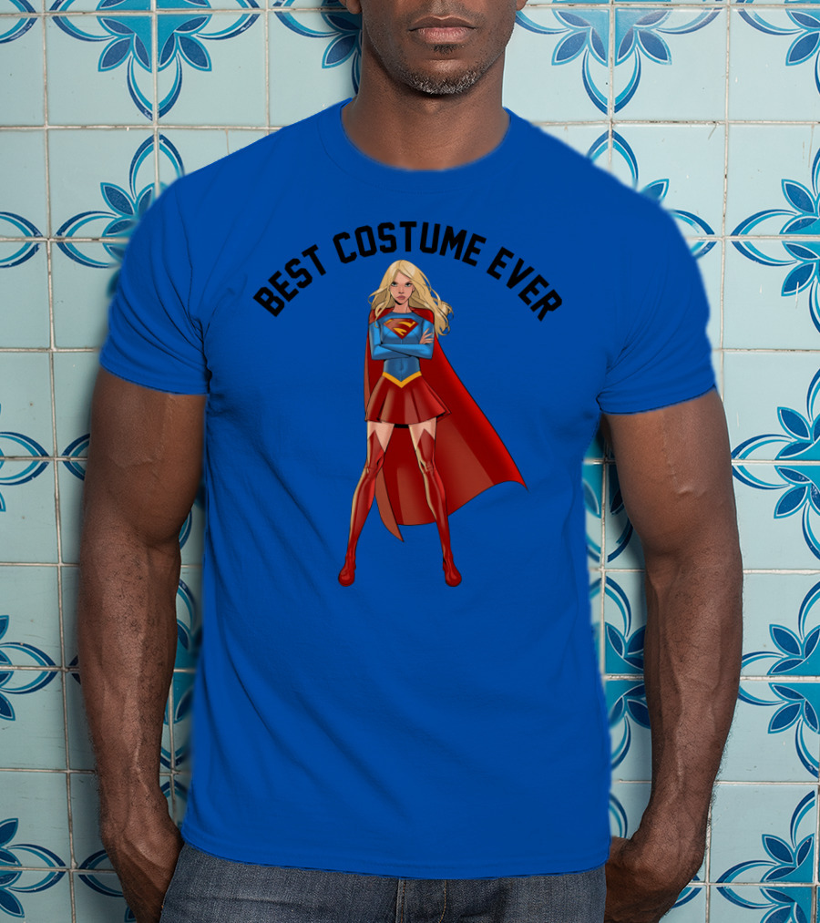 Supergirl Best Costume Ever Iconic Hero Look T-Shirt