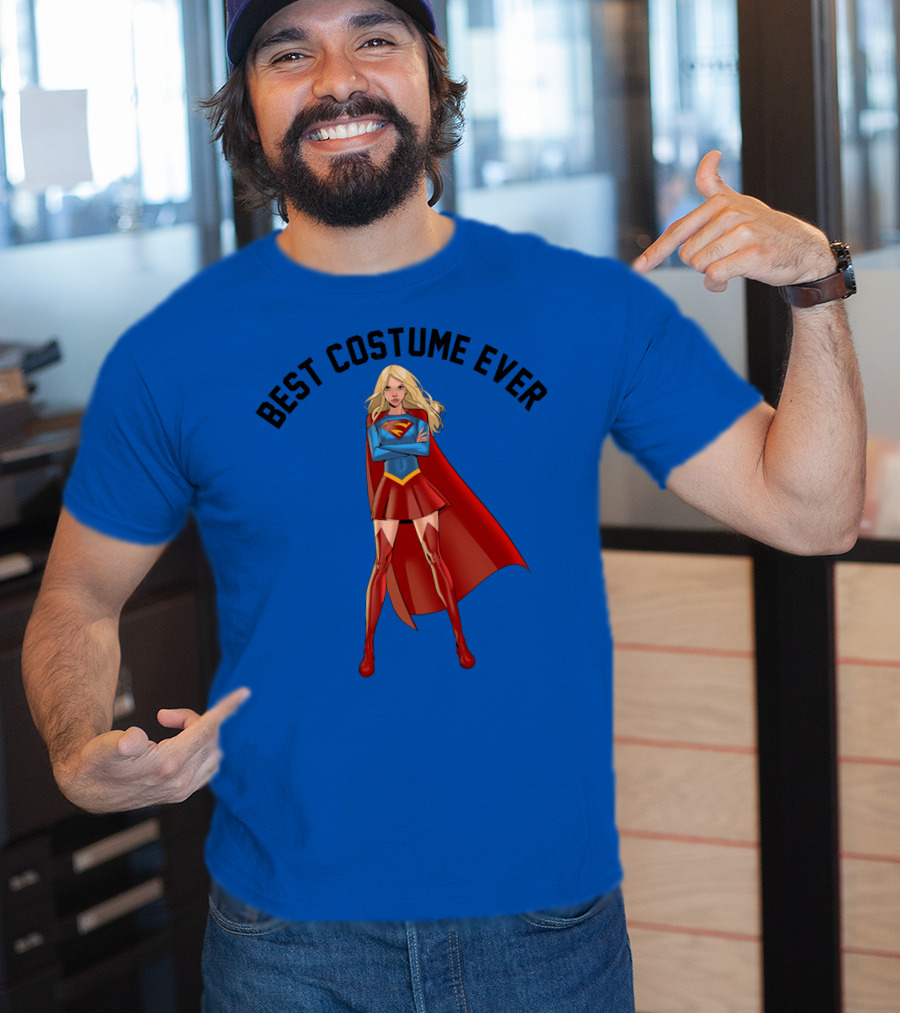 Supergirl Best Costume Ever Iconic Hero Look T-Shirt