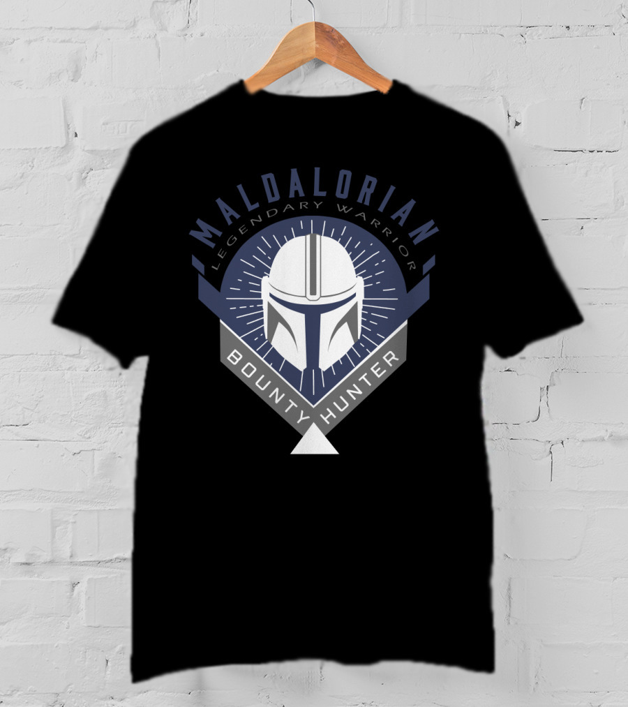 Maldalorian Legendary Warrior Bounty Hunter Helmet T-Shirt