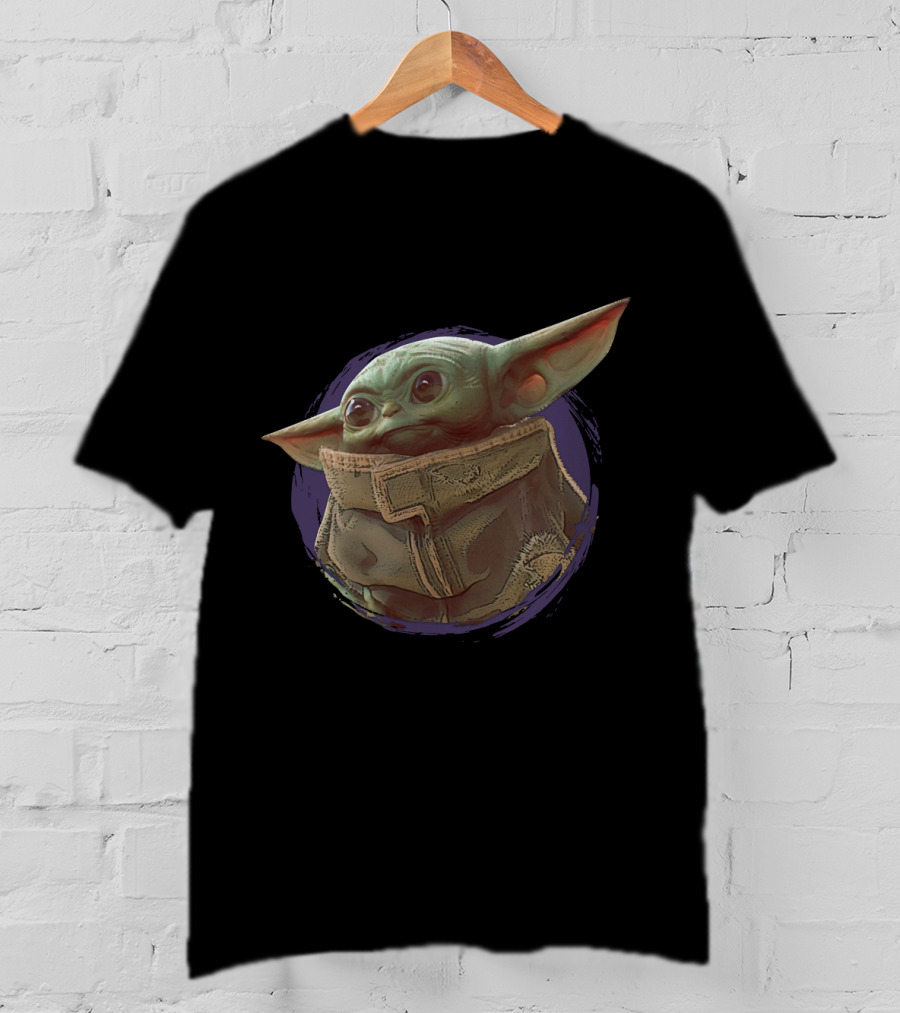 The Child Star Wars Mandalorian Circle Baby Yoda T-Shirt