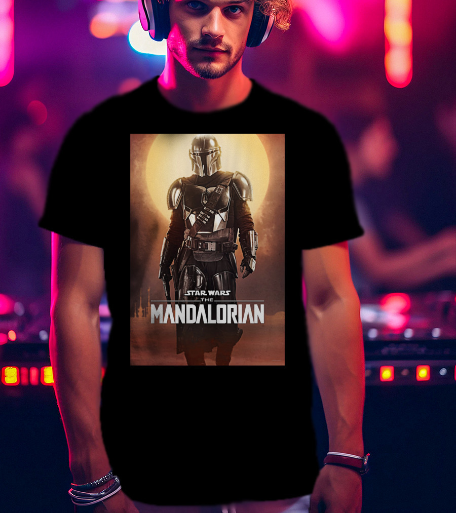 Star Wars The Mandalorian Bounty Hunter T-Shirt