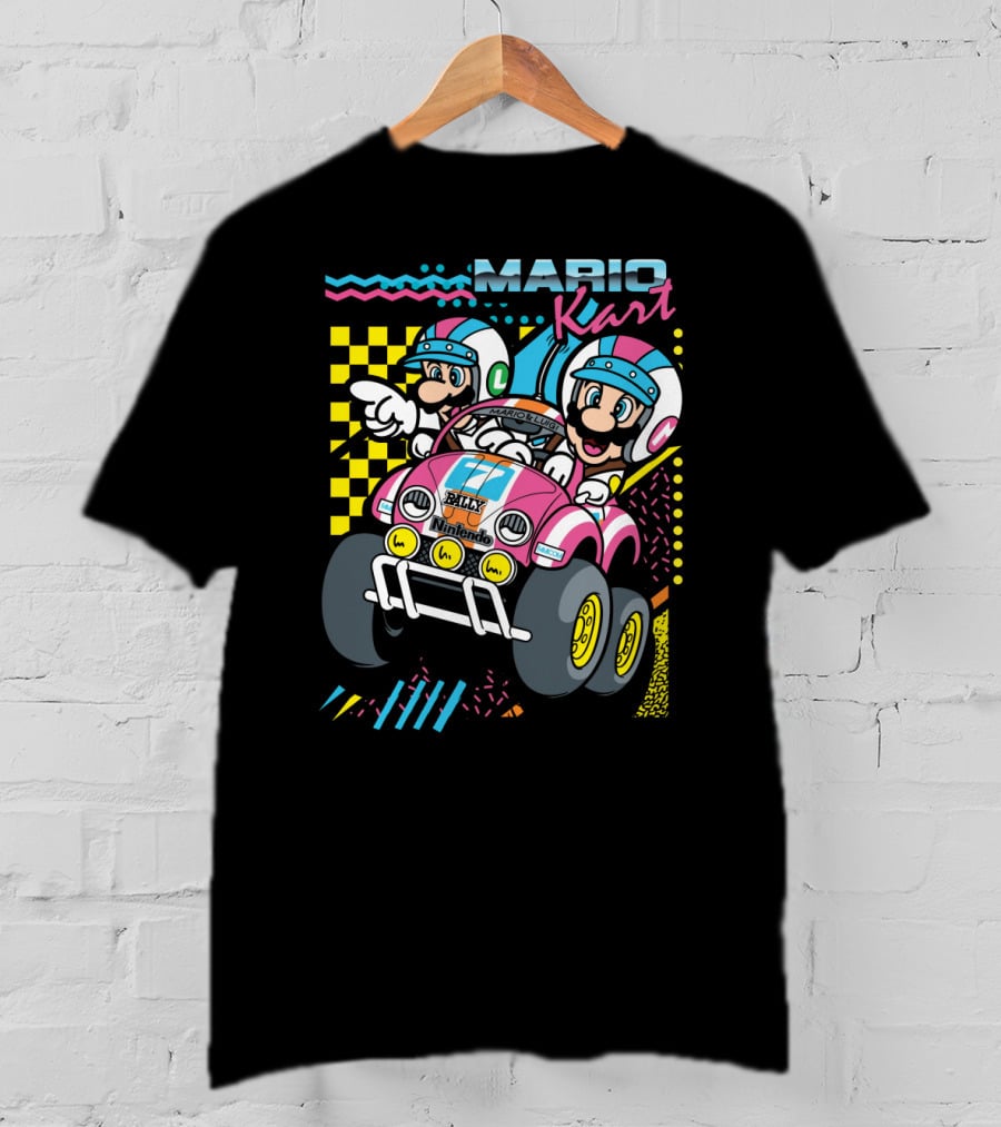 Mario Kart Super Rally Nintendo Racing Adventure T-Shirt