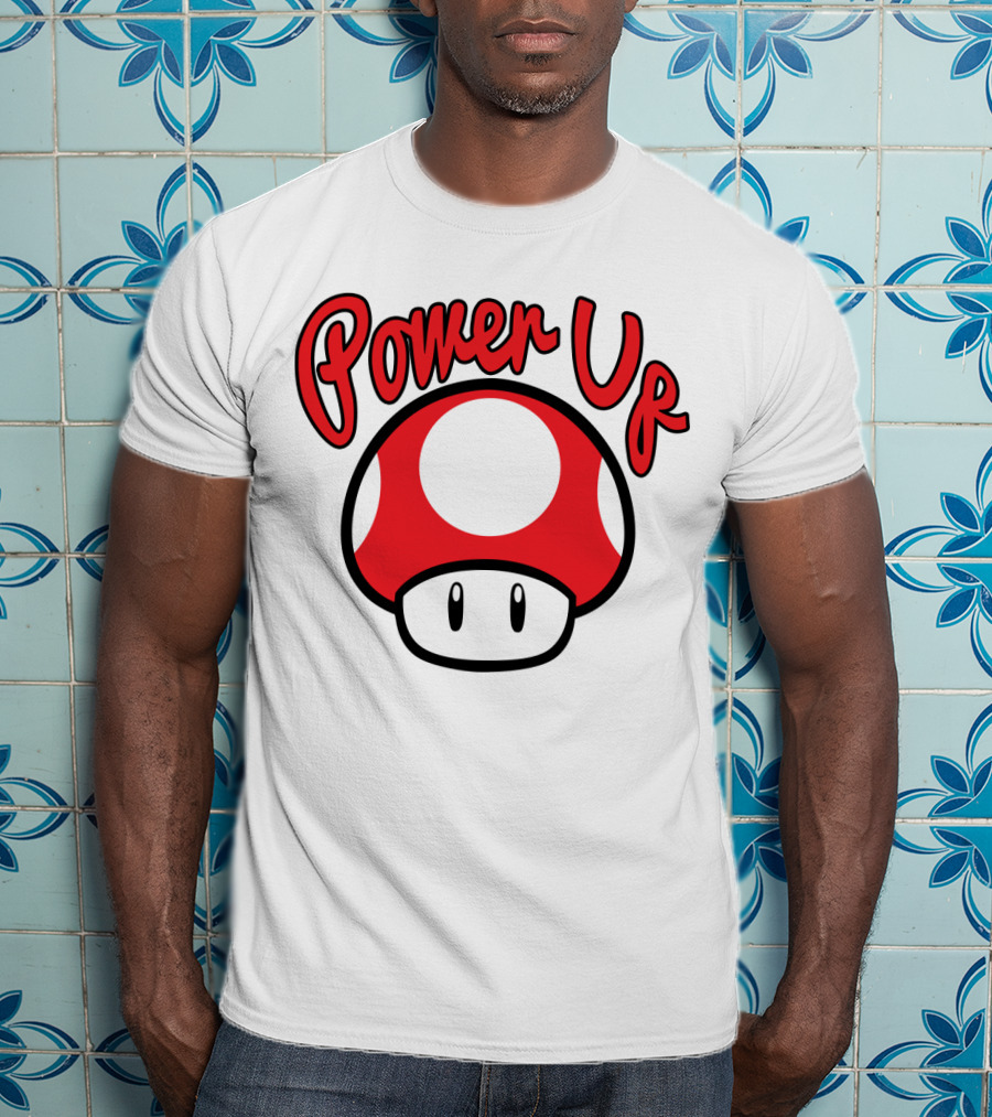 Super Mario Power Up Mushroom T-Shirt