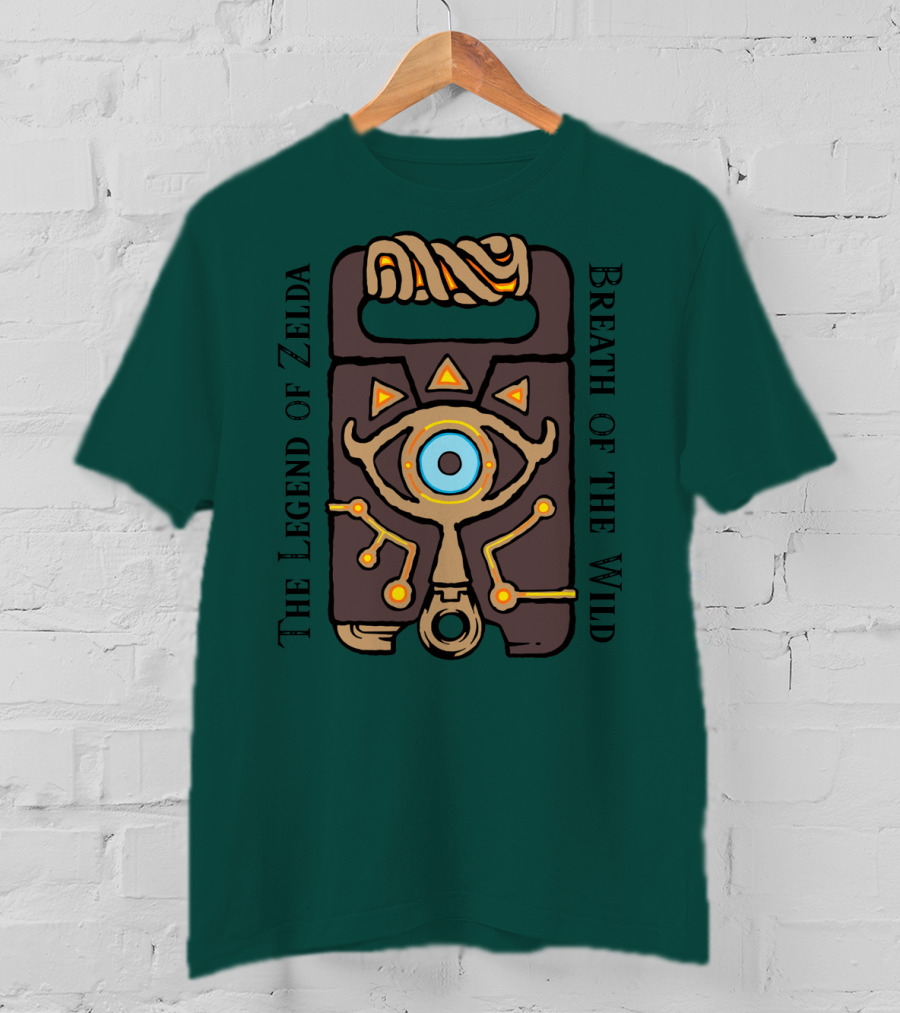 The Legend Of Zelda Breath Of The Wild Sheikah Slate Eye T-Shirt