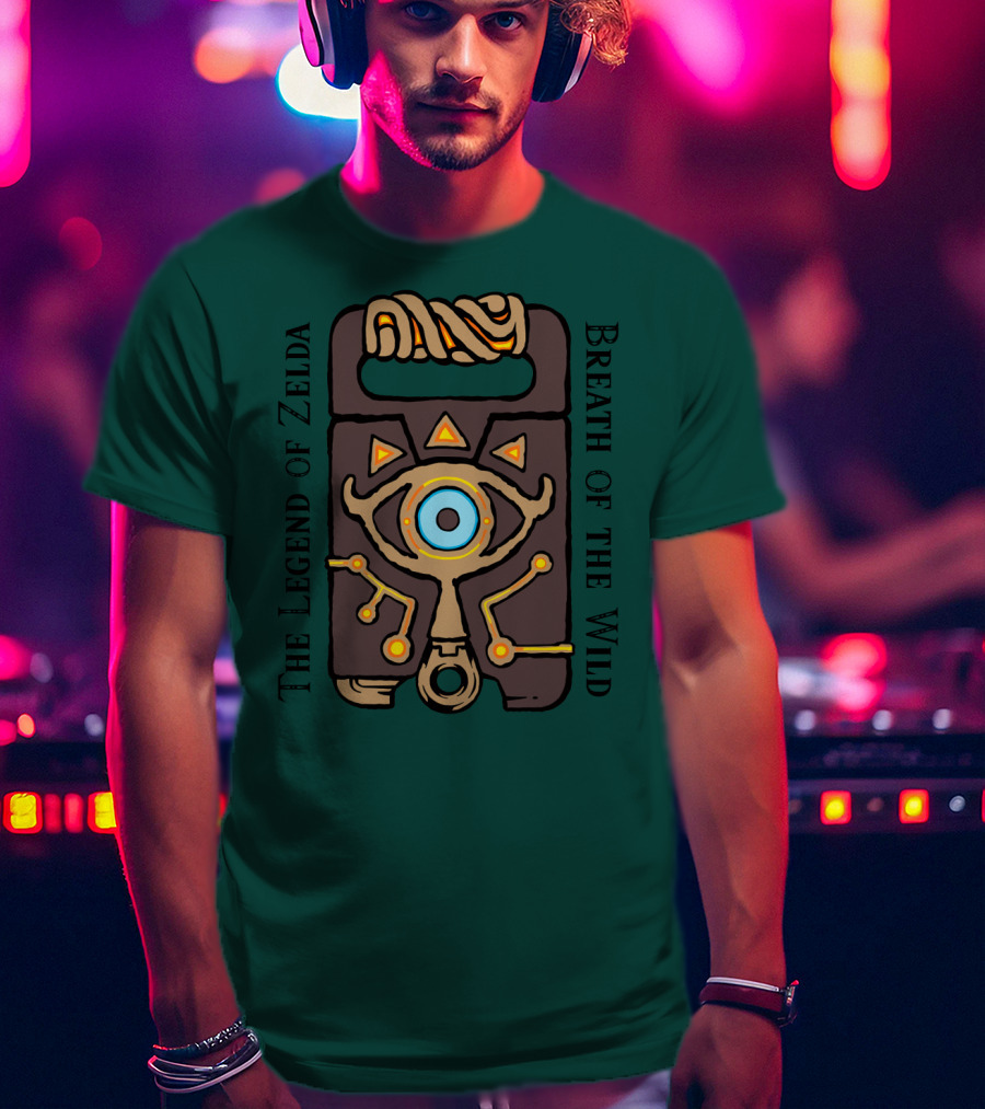 The Legend Of Zelda Breath Of The Wild Sheikah Slate Eye T-Shirt