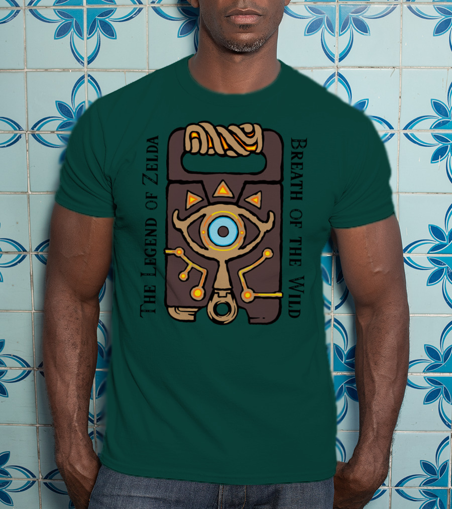 The Legend Of Zelda Breath Of The Wild Sheikah Slate Eye T-Shirt