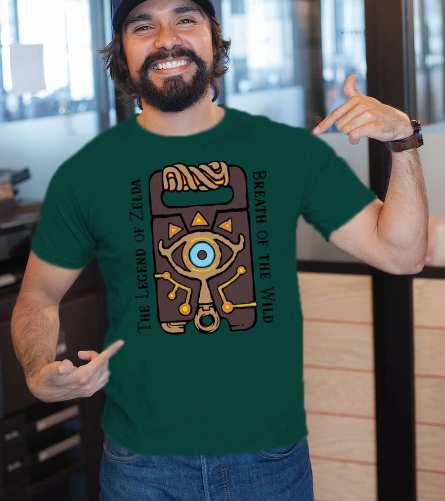 The Legend Of Zelda Breath Of The Wild Sheikah Slate Eye T-Shirt