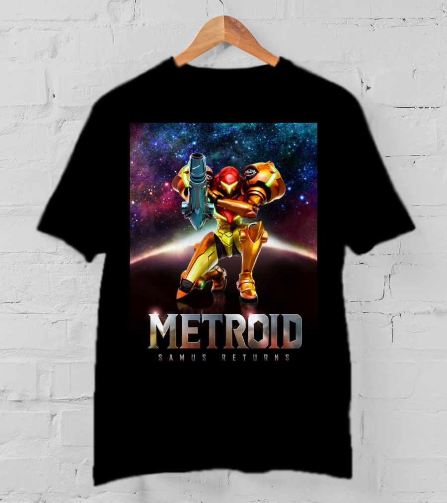 Metroid Samus Returns Galaxy Adventure T-Shirt