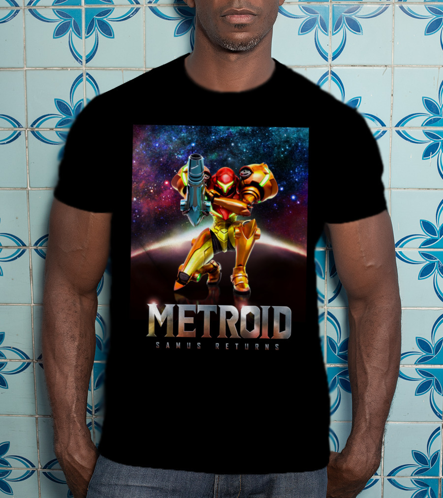 Metroid Samus Returns Galaxy Adventure T-Shirt