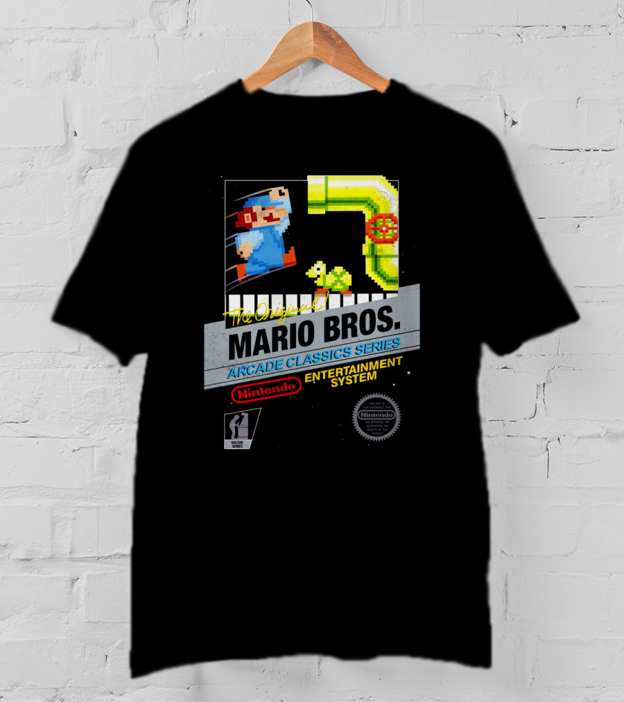 The Original Nintendo Entertainment System Mario Bros Arcade Classics Series T-Shirt