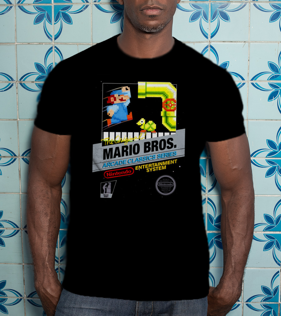 The Original Nintendo Entertainment System Mario Bros Arcade Classics Series T-Shirt