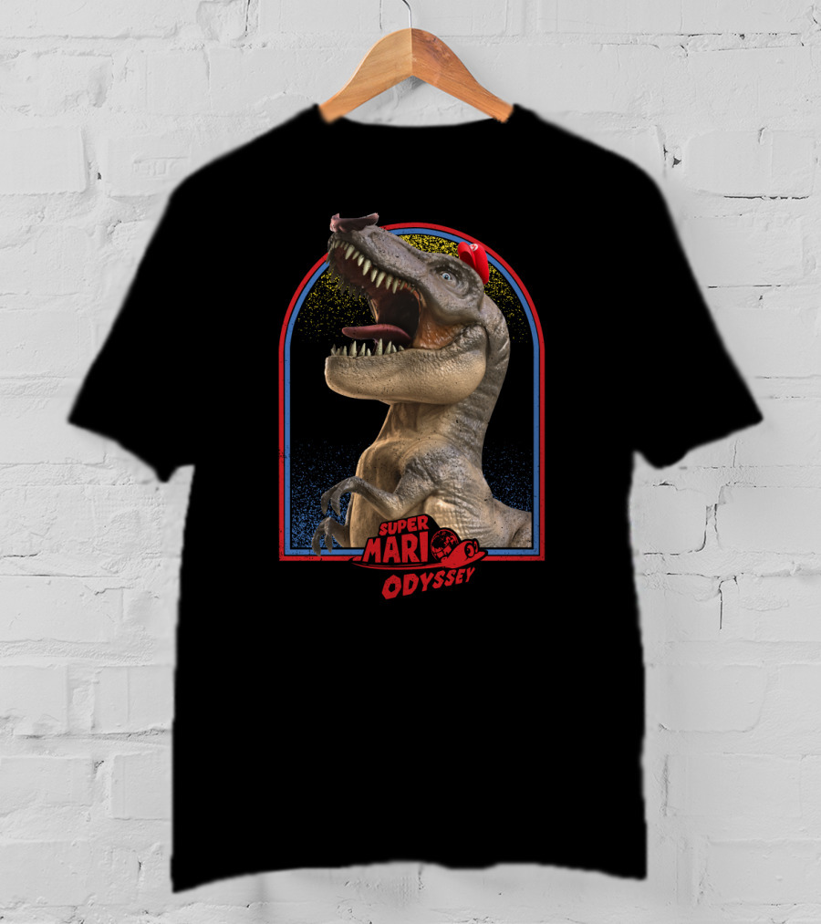 Super Mario Odyssey Dinosaur Adventure T-Shirt